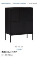 Micasa Sideboard schwarz Jeremy