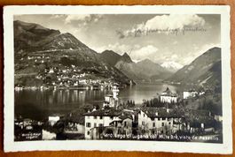 Lago di Lugano - Col M. Brè, visto da Pazzallo - 1928
