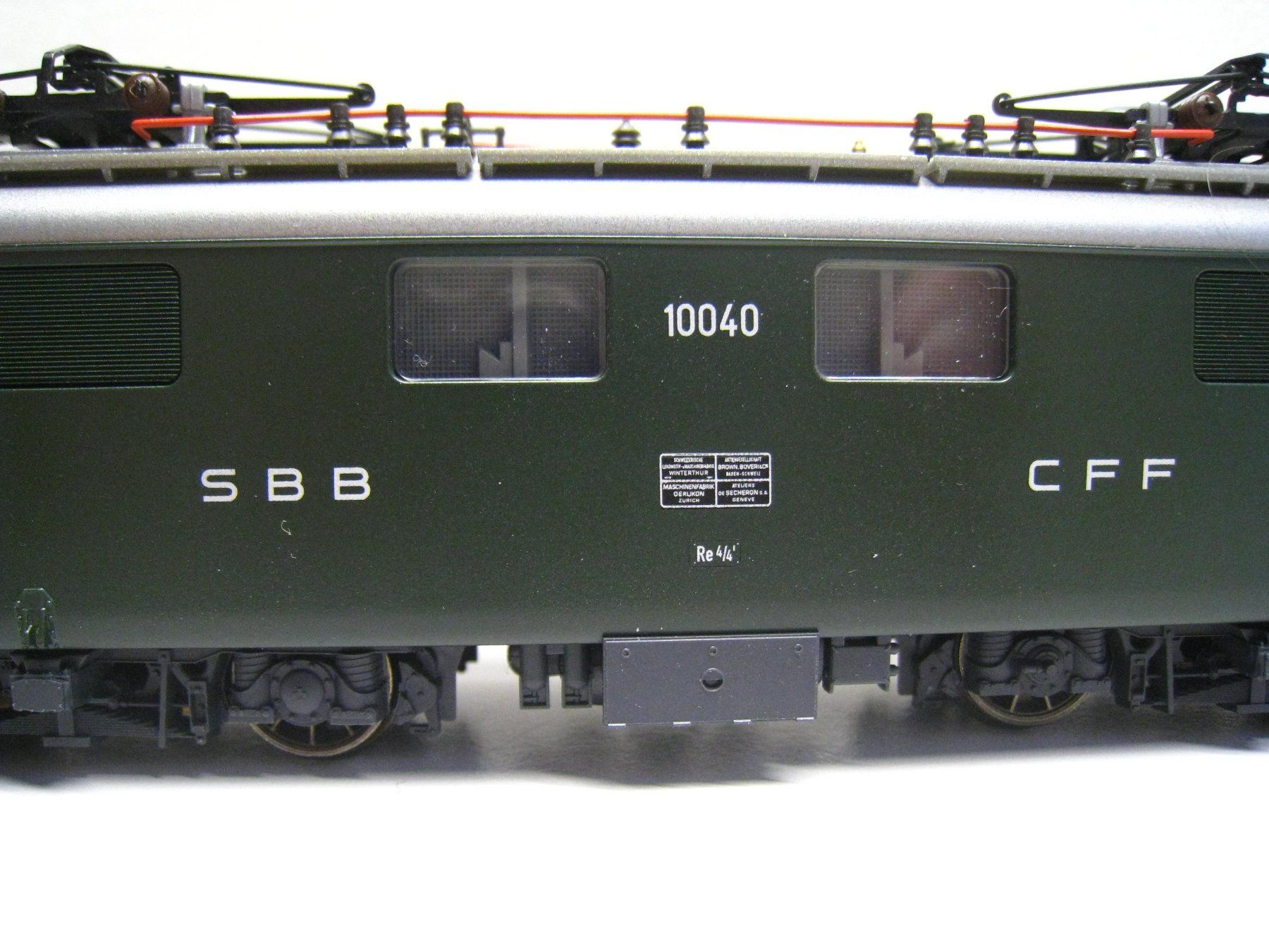 Trix Modellini di ferrovie: Trix Re 4/4 I 10040 grün, mit DDC Decoder, 22244 – Usato da Buchs ZH venduto da swiss-train 1