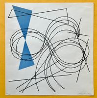 Sophie Taeuber-Arp Litho "Passion de Lignes" signiert 1941