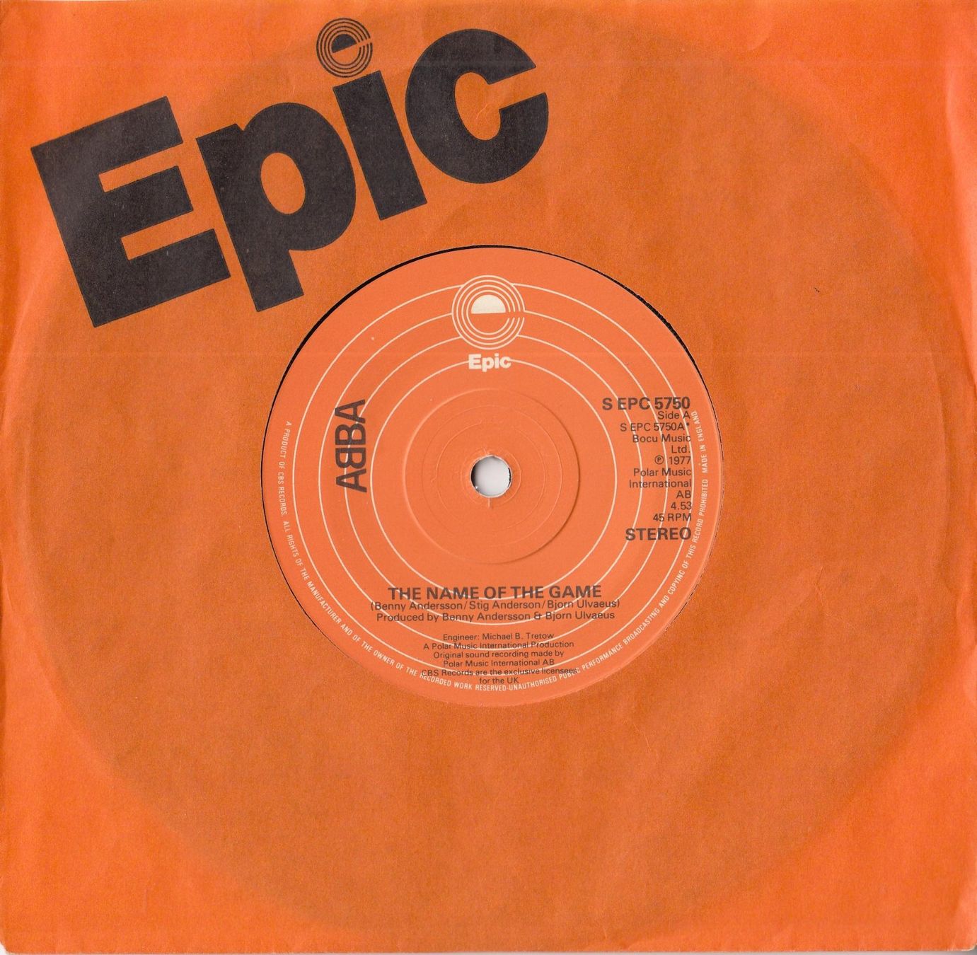 Schallplatten: Abba Vinyl Single 5 Stuck – Gebraucht aus Volketswil von Abcrecords 6