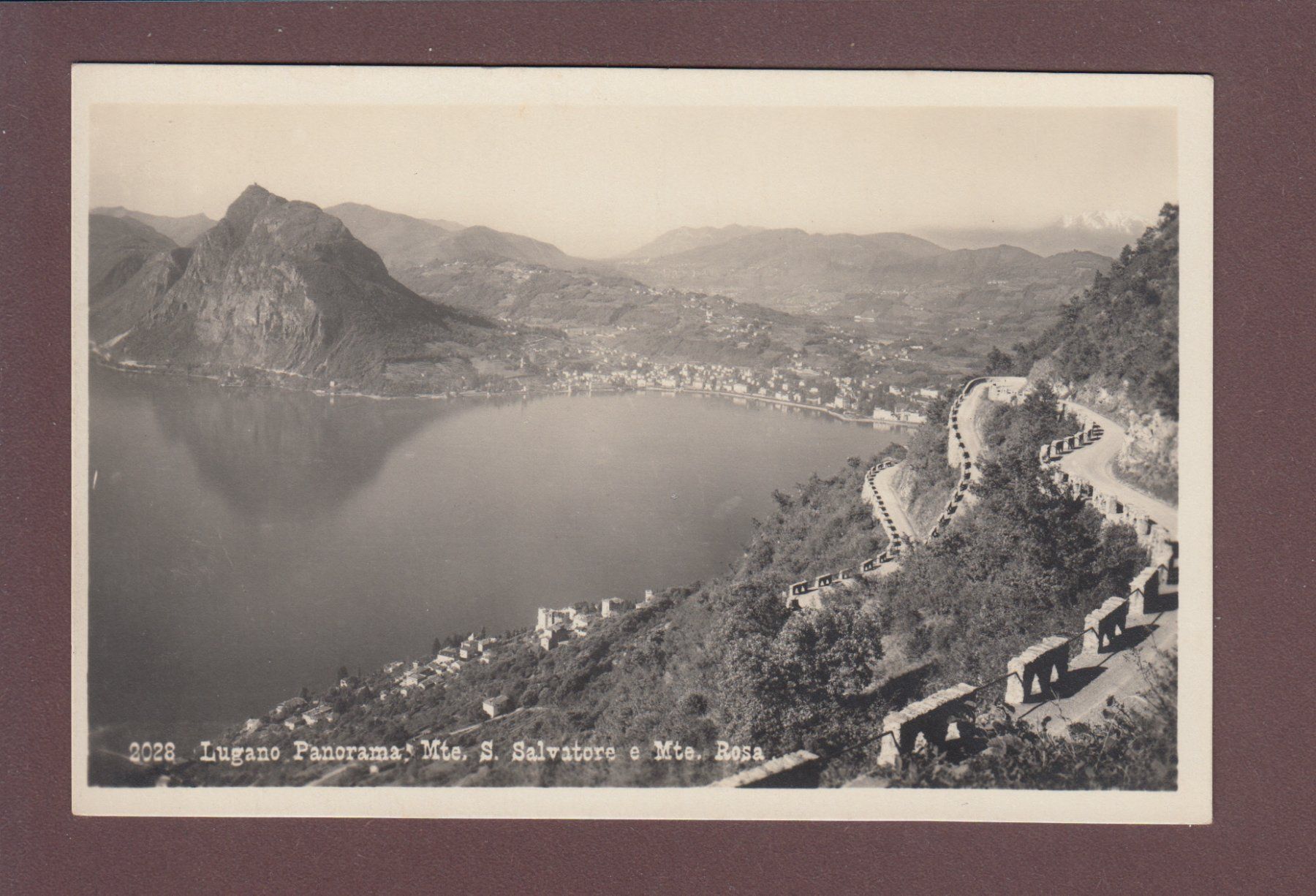 Cartoline postali: LUGANO - Panorama – Usato da Pully venduto da nicecards