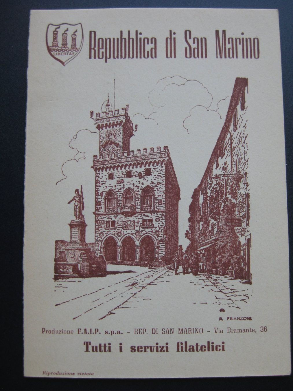 Tutti i francobolli: San Marino – Usato da Boppelsen venduto da Boppli44