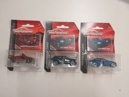Majorette 3x Premium 3x Alfa Romeo 1x Lamborghini