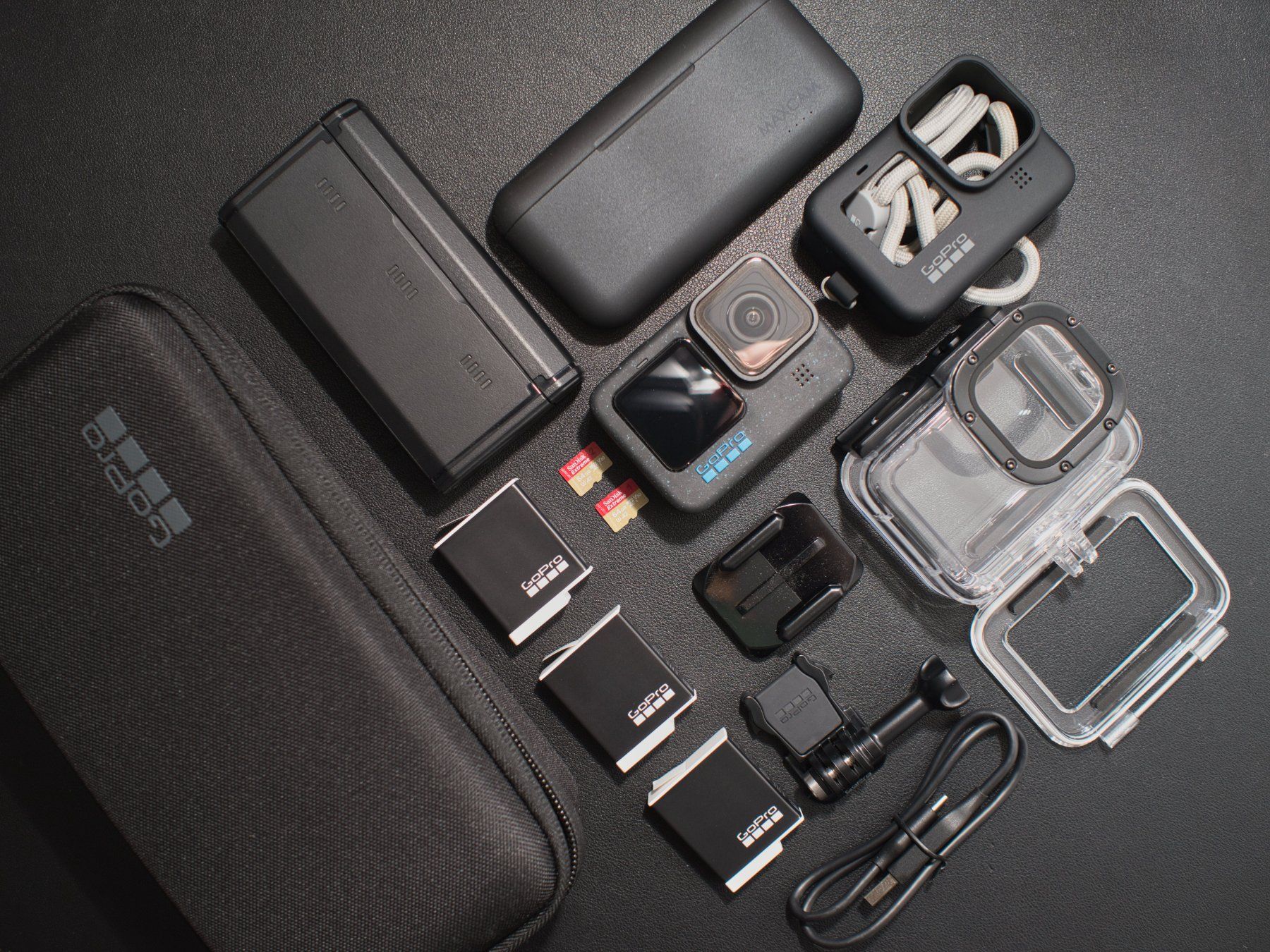 Gopro Action Cam: GoPro Hero 12 + Accessories – Gebraucht aus Belfaux von mca_g5tw