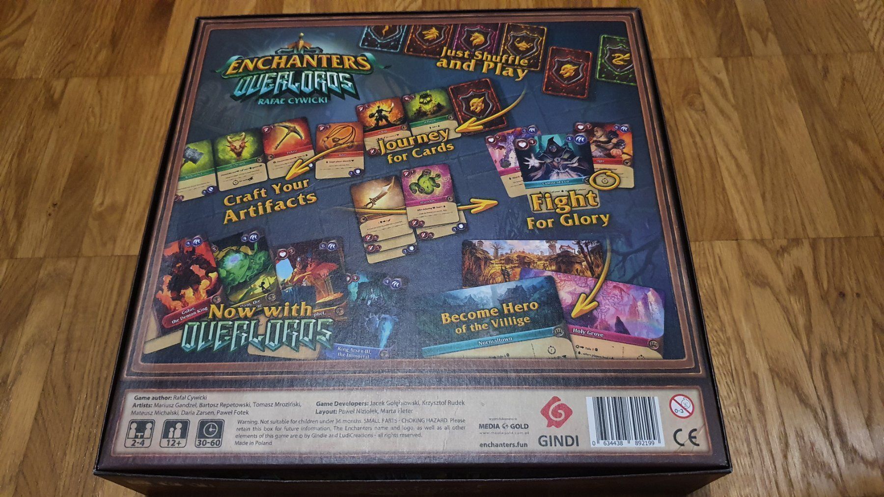 Giochi: Enchanters Overlords + Ext. Odyssey - Kickstarter Edition – Nuovo (secondo la descrizione) da Puidoux venduto da Svreber 1