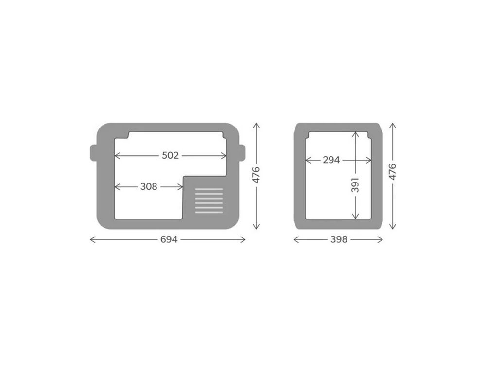 Dometic CFX3 55IM Tragbare Kompressorkühl- und -gefrierbox mit