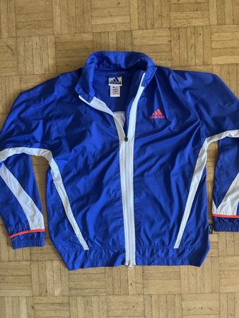 Adidas Climashield Windjacke Grösse M blau guter Zustand