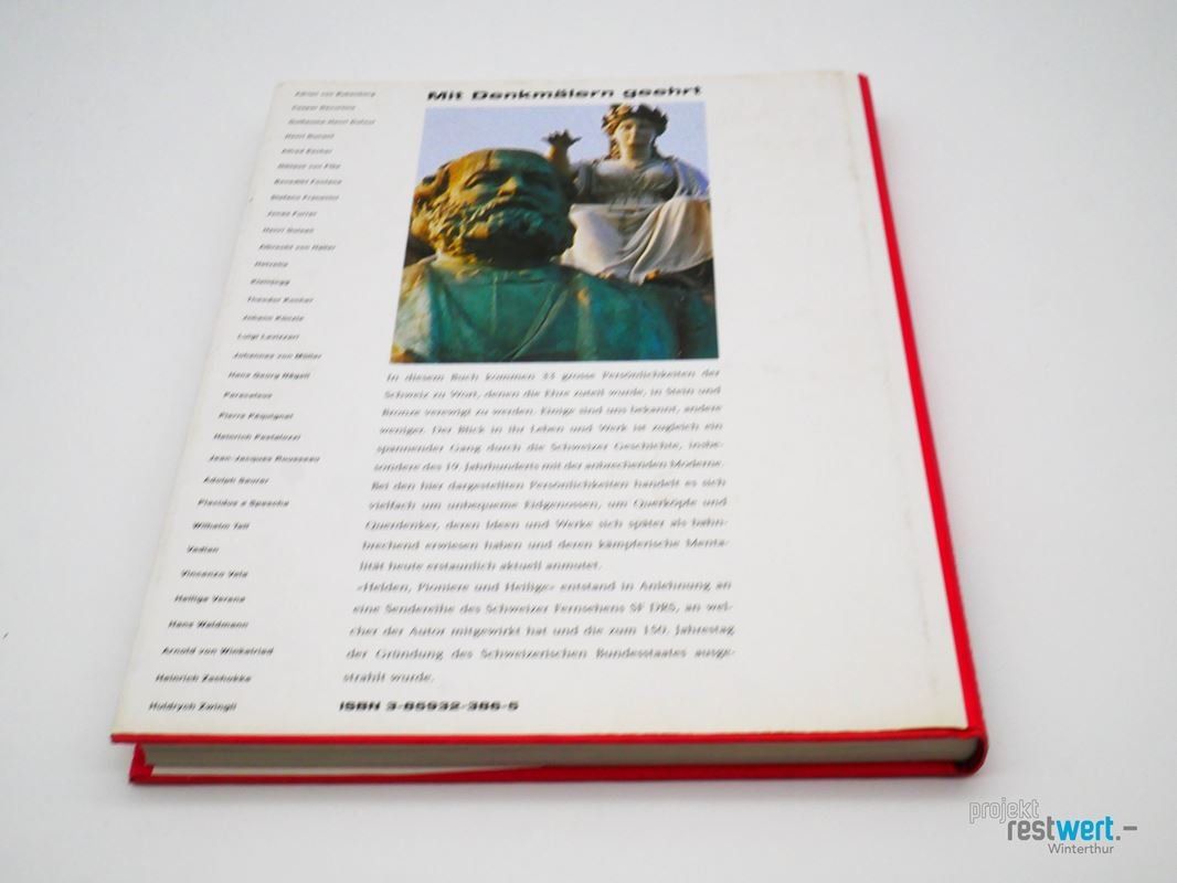 Libri: STEFAN HARTMANN Helden der Schweiz – Usato da Winterthur venduto da Restwert_Winterthur 1