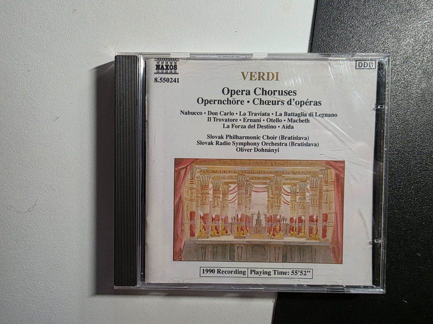 CD: Klassik CD - Verdi  Opera Choruses 1990 – Usato da Walterswil BE venduto da Lonitti