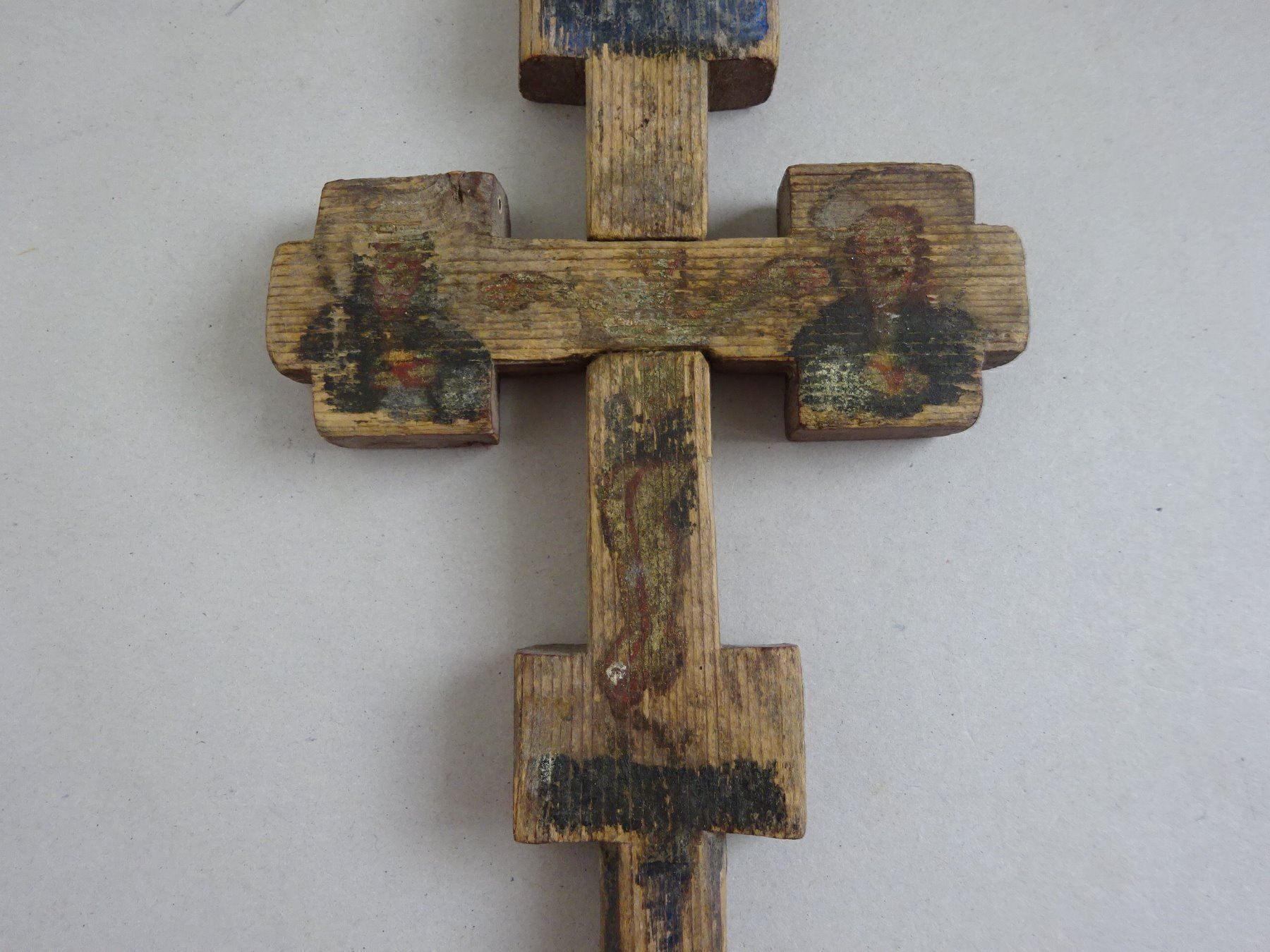 Sculture & Statue: Bemaltes Kreuz / Ikone – Usato da Esslingen venduto da eintagammeer 7