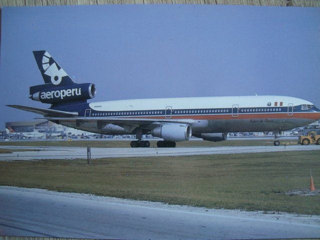 Cartes postales: Aero Peru DC-10-15 N10045 – Neuf avec emballage d'origine à Thun par Abigboss
