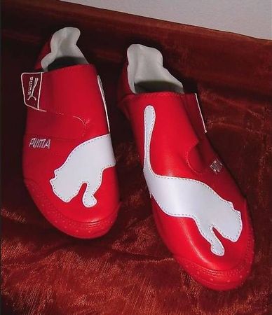 Spez. Ferrari - Sneakers, Rot/Weiss, Gr. 7.5 (41) "PUMA" NEU