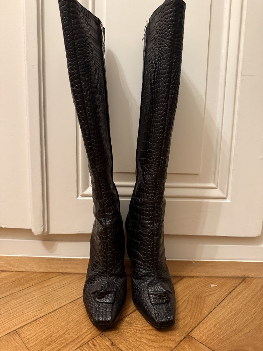 Dior Chaussures femmes: Dior leather boots  – D'occasion à Genève par din_8xv2