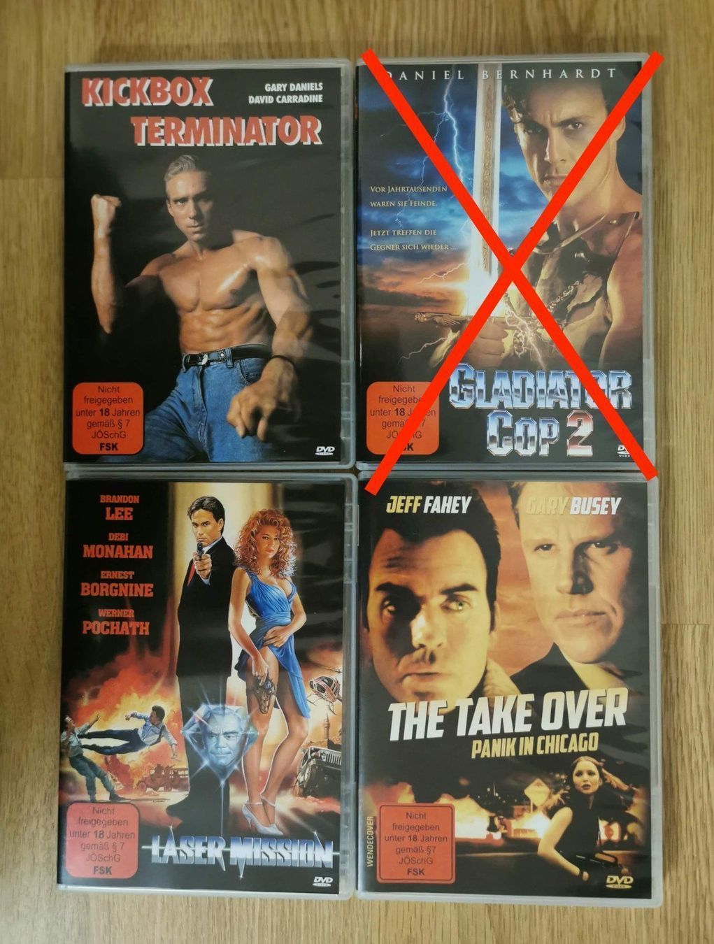 Tutti i DVDs: Action Kult Filme – Nuovo (secondo la descrizione) da Spiegel b. Bern venduto da JeromeG9