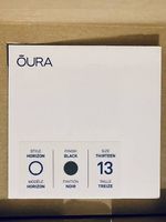 Oura Ring Gen3 Horizon Black Gr. 13  neu & originalverpackt