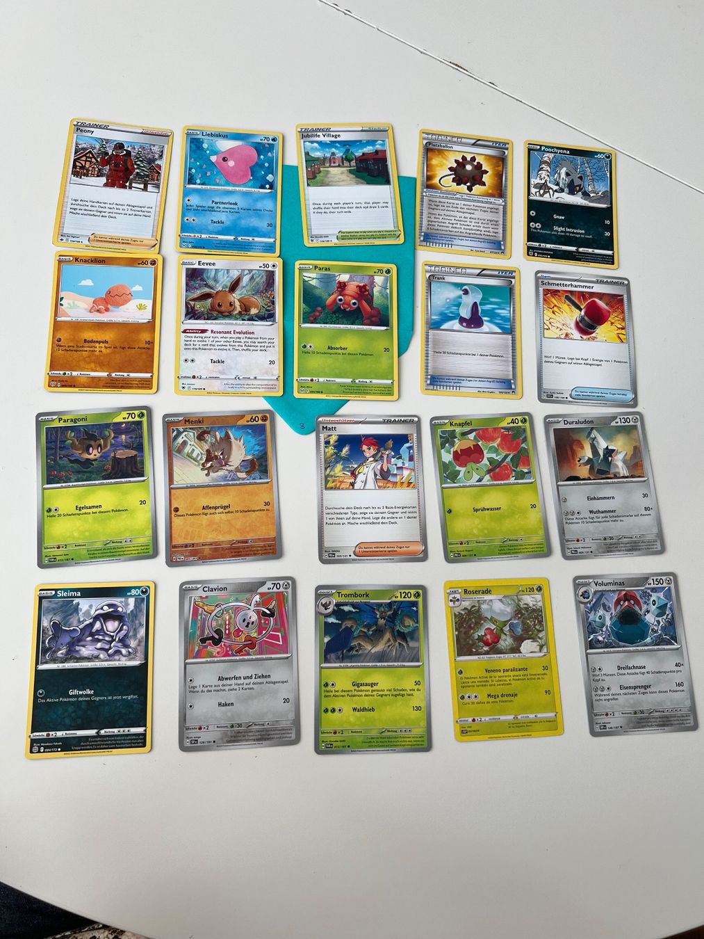 Pokémon Carte collezionabili: 20 Pokemon Karten Set diverse Modelle – Usato da Neuhaus SG venduto da Tanjach