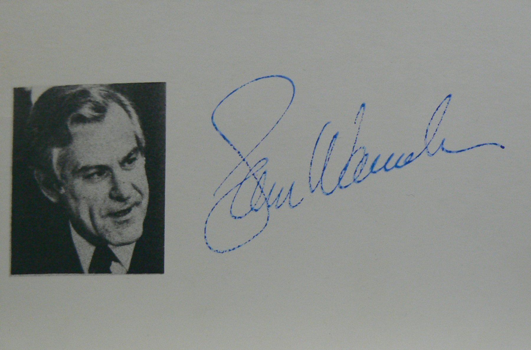 Autogramme: Sam Wanamaker (1919-1993) Schauspieler - Autogramm – Gebraucht aus Dietikon von immortal-stars