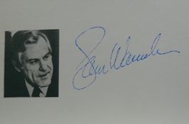 Sam Wanamaker (1919-1993) Schauspieler - Autogramm
