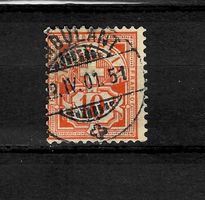 1901 Schweiz 10C Stempel Ambulant