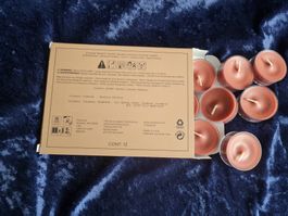 PartyLite - 12 Teelichter Bonfire Bourbon