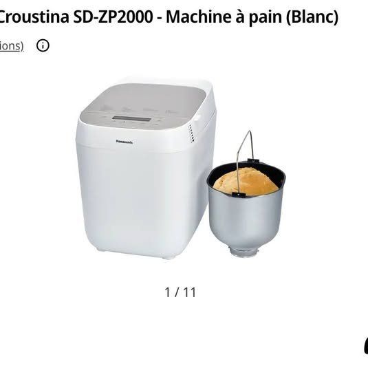 Küchengeräte: Panasonic Croustina Brotbackautomat -NP 250.-, Top Zustand ! – Gebraucht aus Liebefeld von Zalie 3