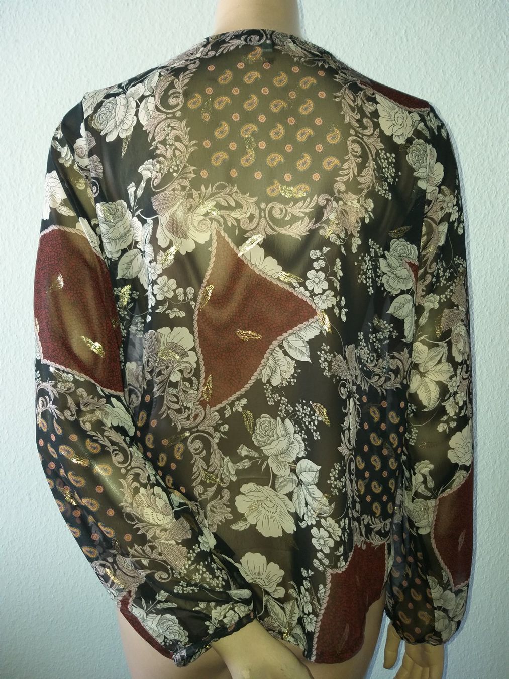 Morgan Camicette: MORGAN Blouse / Bluse (transparent) taille / Grosse 36 – Usato da Cossonay-ville venduto da Super-Price-Quality 6