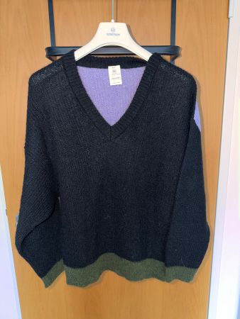 Wolle Pullover L weites Modell neu