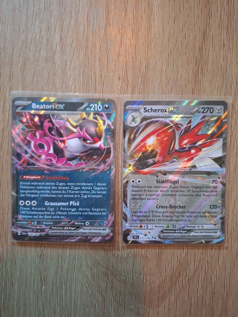 Pokémon Carte collezionabili: Pokemon Karten Beatori EX Scherox EX  – Nuovo (secondo la descrizione) da Zürich venduto da Grendi_Cards