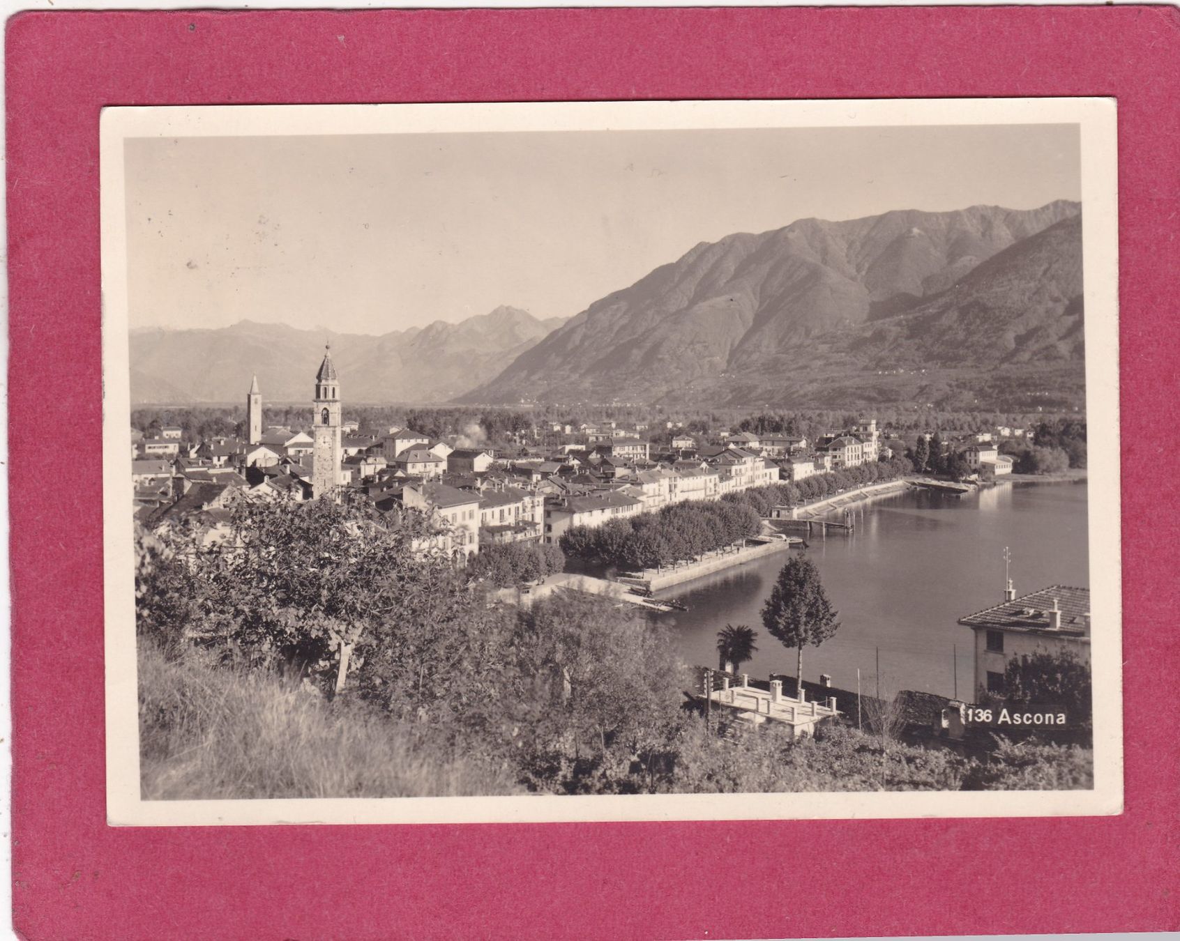 Ansichtskarten: Ascona 1948 – Gebraucht aus Herisau von Lisegrat2008