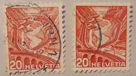 1936-1938 Gebirgslandschaft Papier Glatt