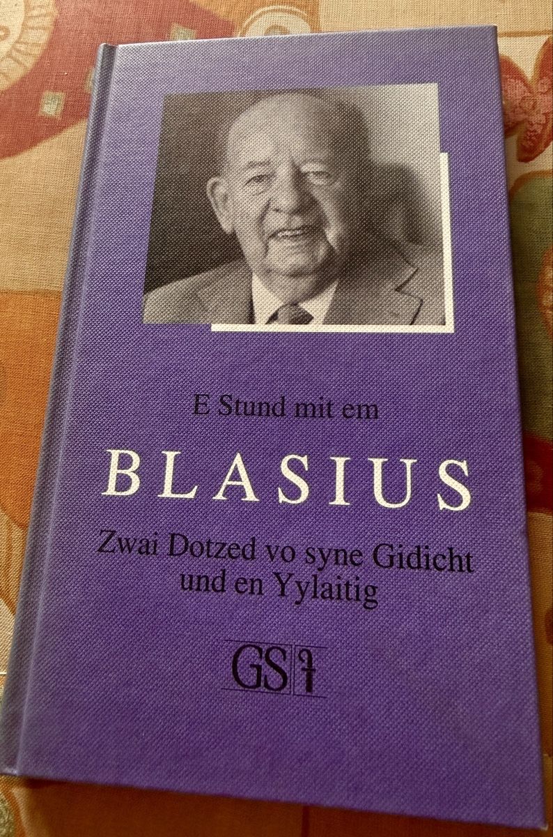 Libri: Buch E Stund mit em Blasius GS-Verlag Basel 1993 – Usato da Basel venduto da Cora3