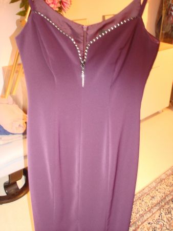 Festkleid, Cocktailkleid, ARIELLE London, Gr. 36, aubergine