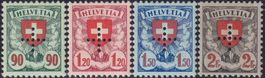 1935-37 Bundesverwaltung, Nr.14+16-18 ungebraucht, K: 300.-+