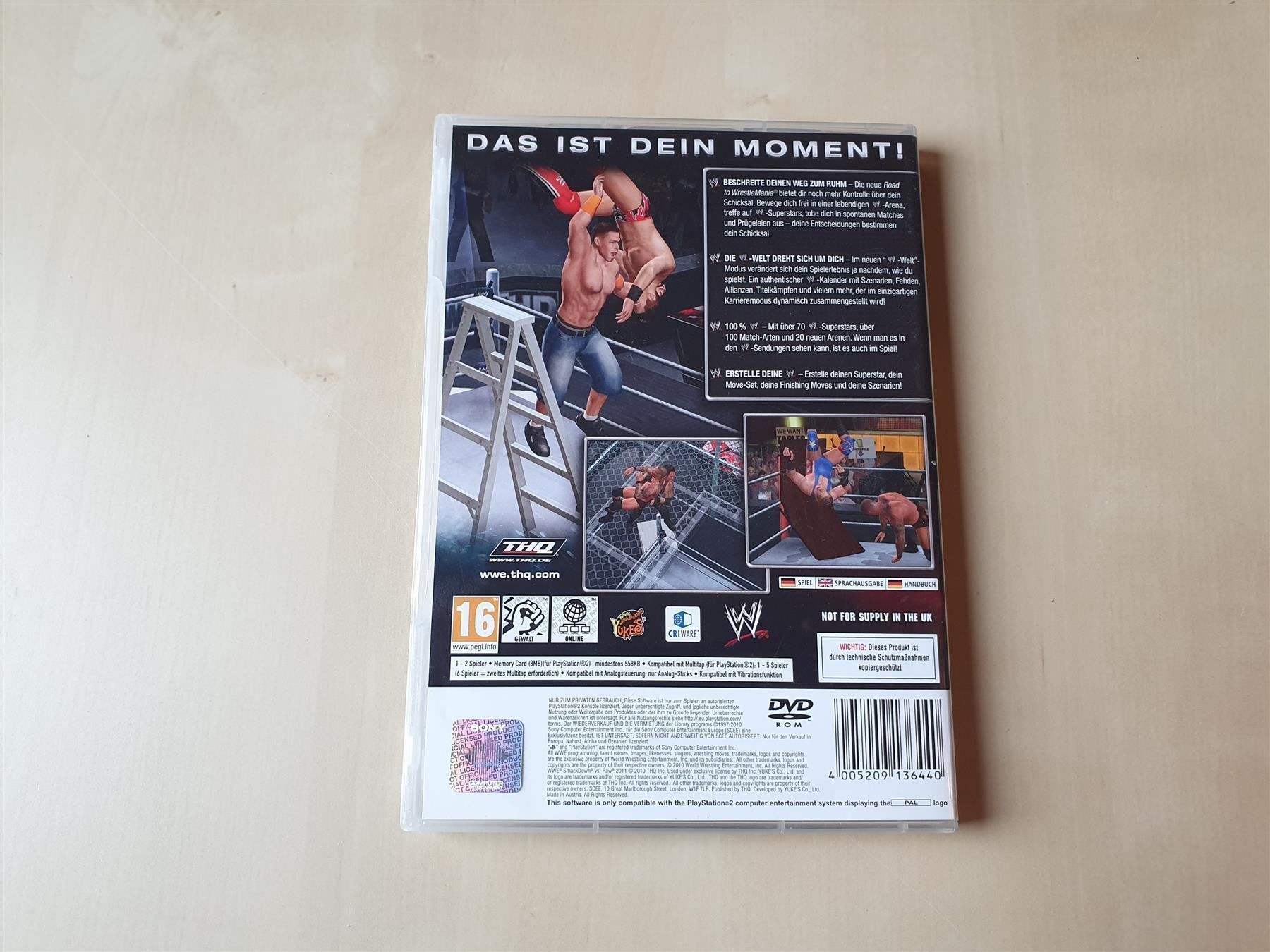 Sony Giochi: Smackdown vs RAW 2011 – Usato da Stansstad venduto da collectorsshop 1