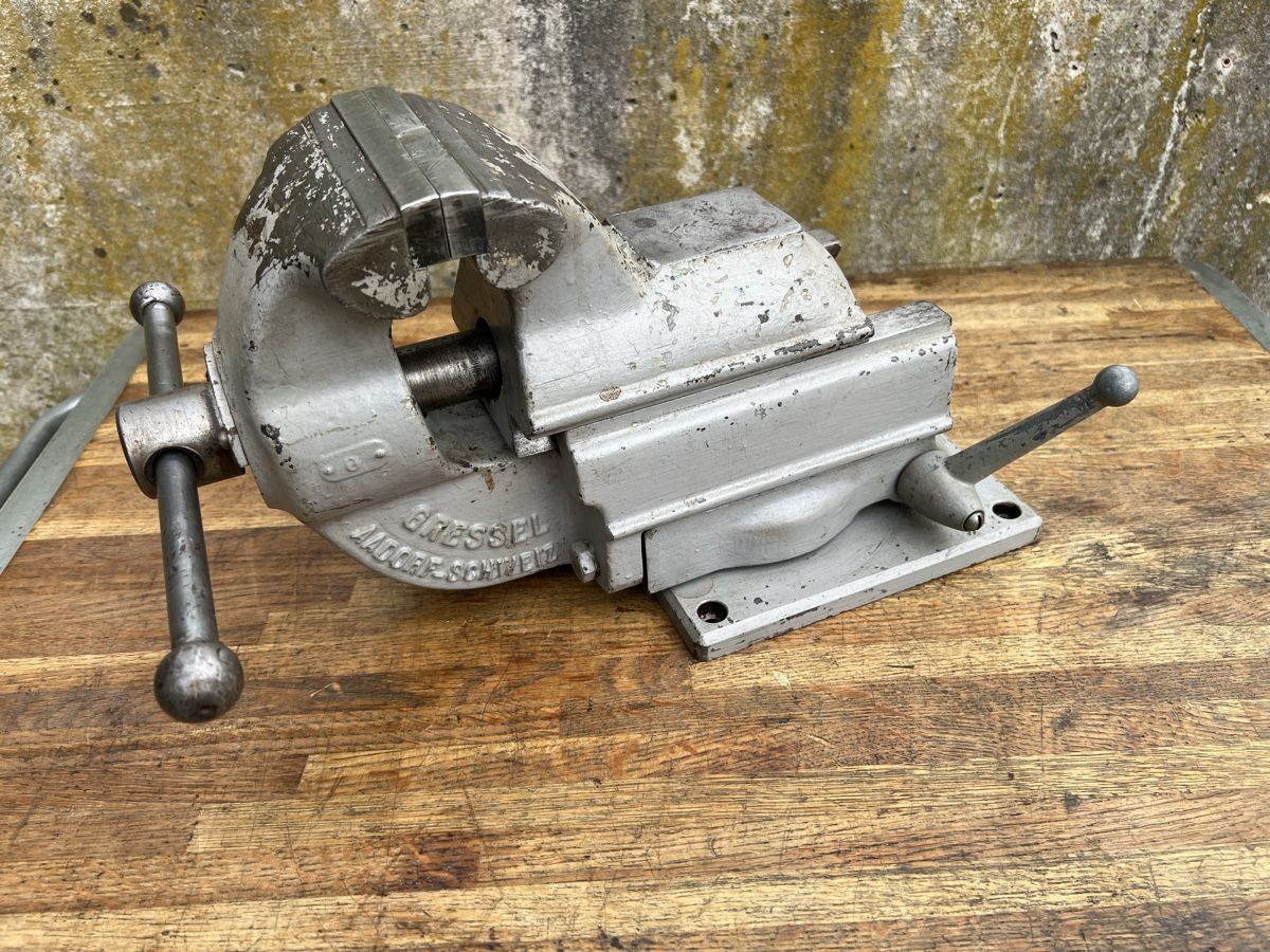 Gressel Alle Werkzeuge: Gressel PS125 Werkbankschraubstock schwenkbar – Gebraucht aus Theilingen von ovi123 1
