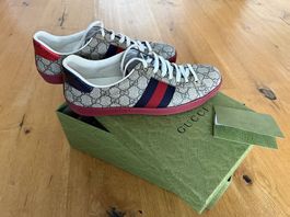 Gucci Sneaker Gr. 9 (42.5) Herren Schuhe Top Zustand