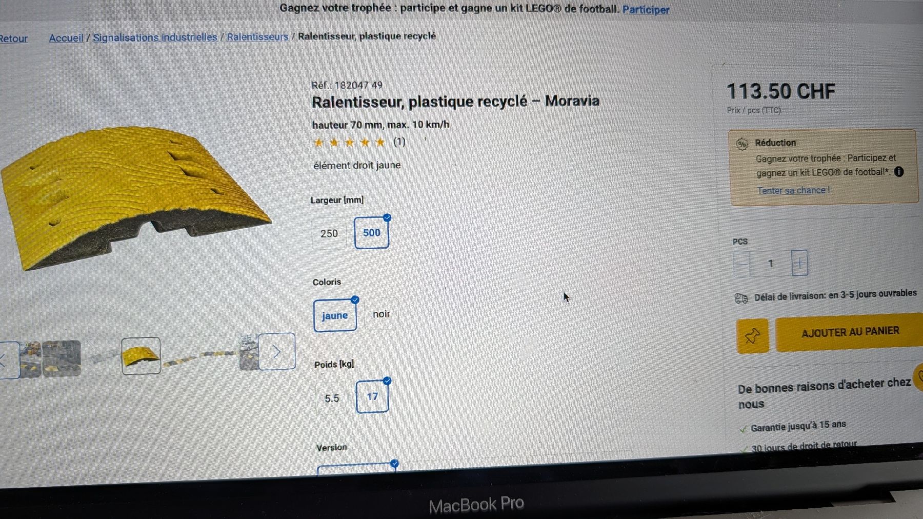 Tous les outils: Ralentisseur de vitesse – D'occasion à Cheyres par Hobbesatshop 3