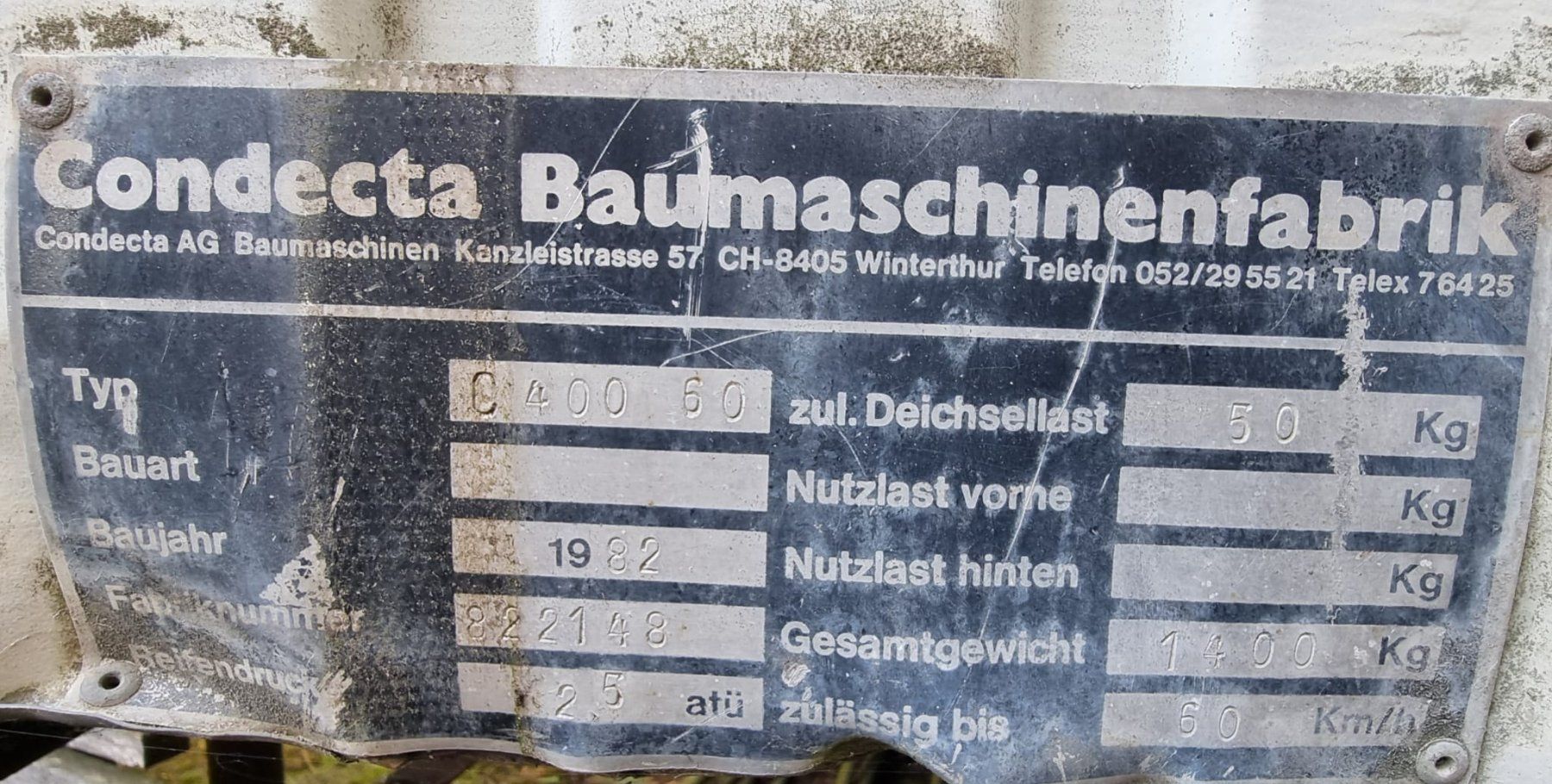 Anhänger: Bauwagen – Gebraucht aus Birrwil von abyk 2