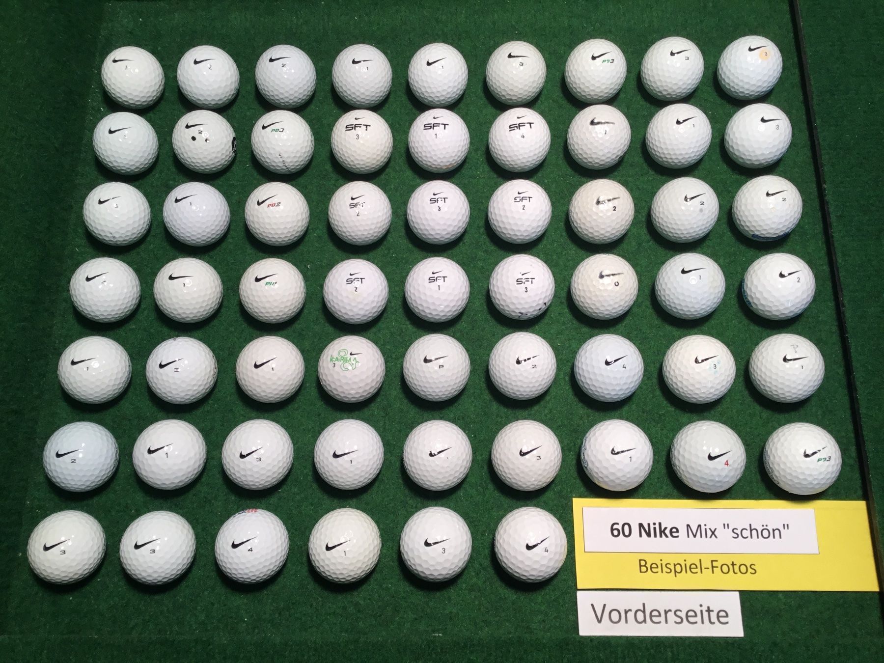 Nike Palloni: 60 Golfbälle Nike Modellmix (schön) – Usato da Bergdietikon venduto da shimano4 3
