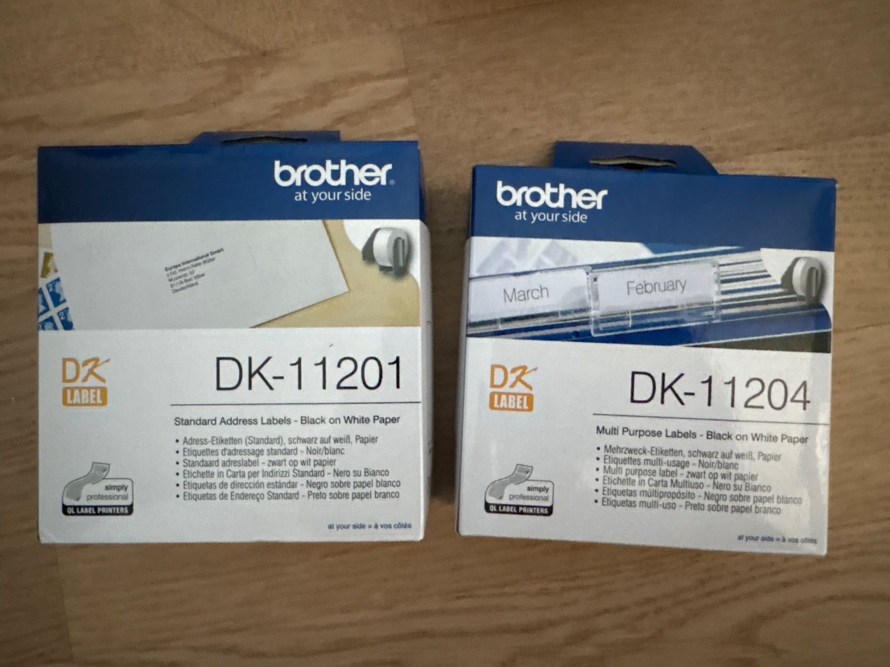 Brother Stampanti: Brother QL-700 Etikettendrucker mit Etiketten – Usato da Elgg venduto da Jo_Naj 1
