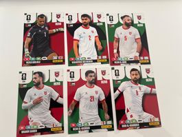Panini Adrenalyn XL FIFA WC 26 JORDANIEN, 6 SPIELER