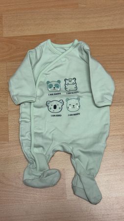 Baby Strampler C&A 50 0M mit Tiermotiv neuwertig