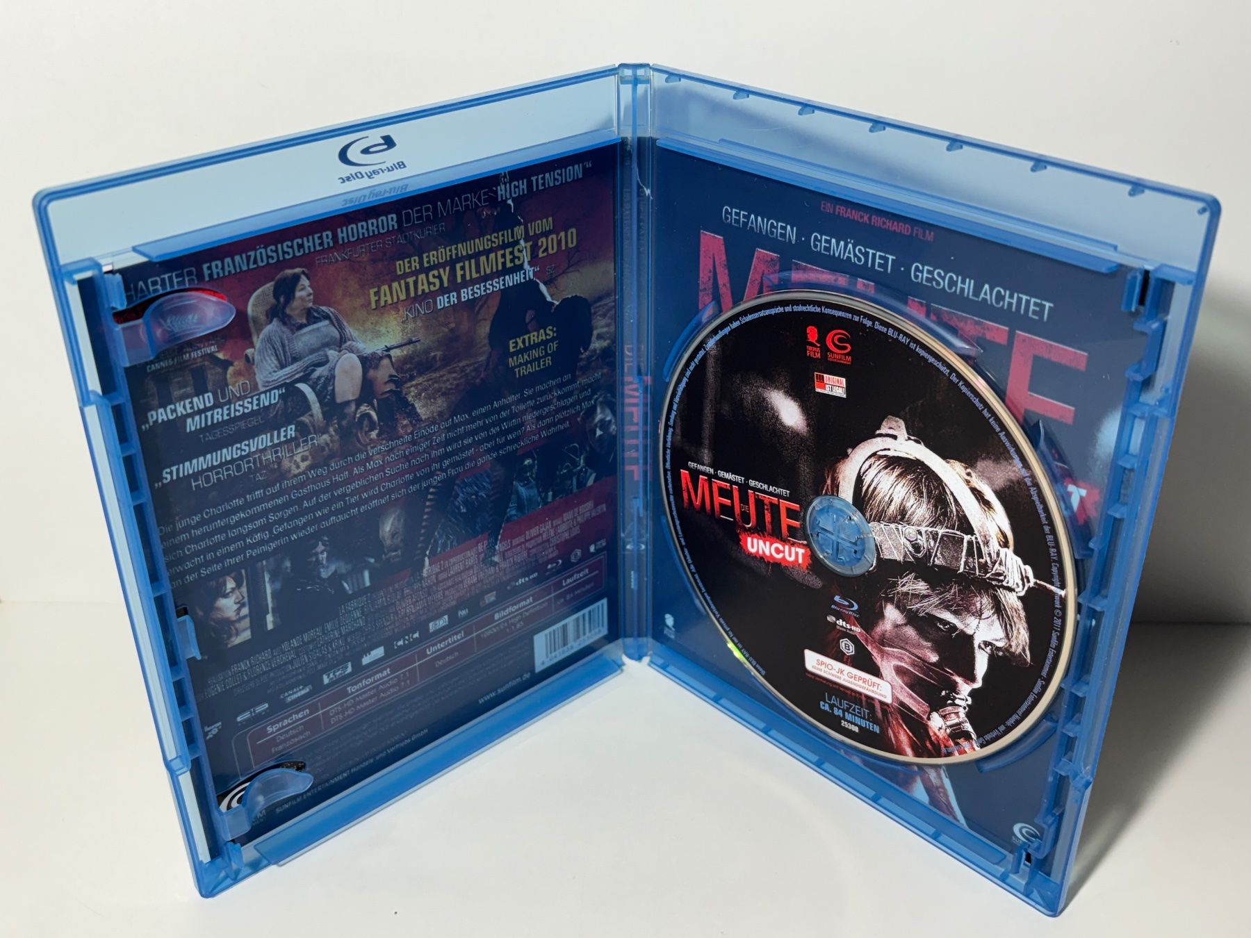 Tous les DVDs: Die Meute Blu Ray Uncut – D'occasion à Wilderswil par Sstriker 2