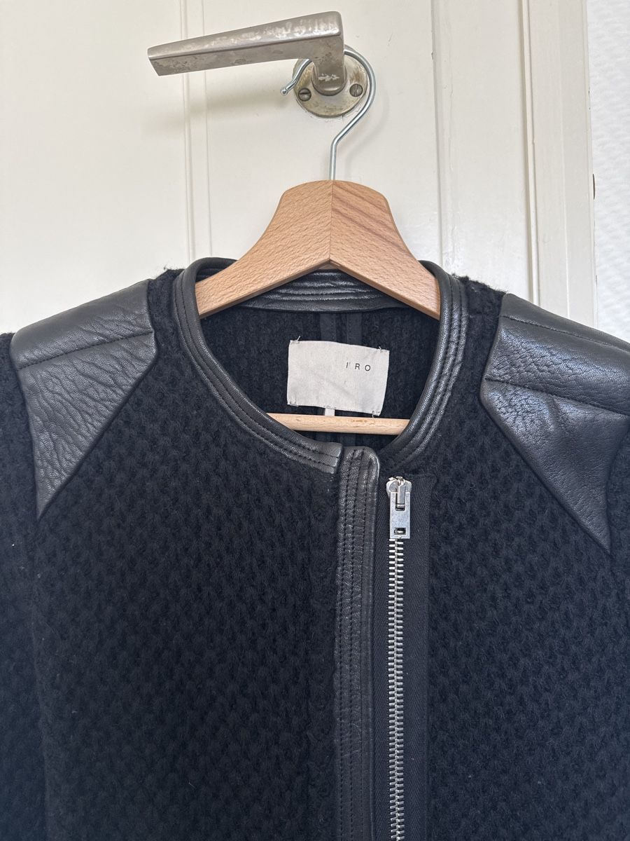 Iro Jacken: Veste IRO laine et cuir – Neu (gemäss Beschreibung) aus Genève von cece22 2