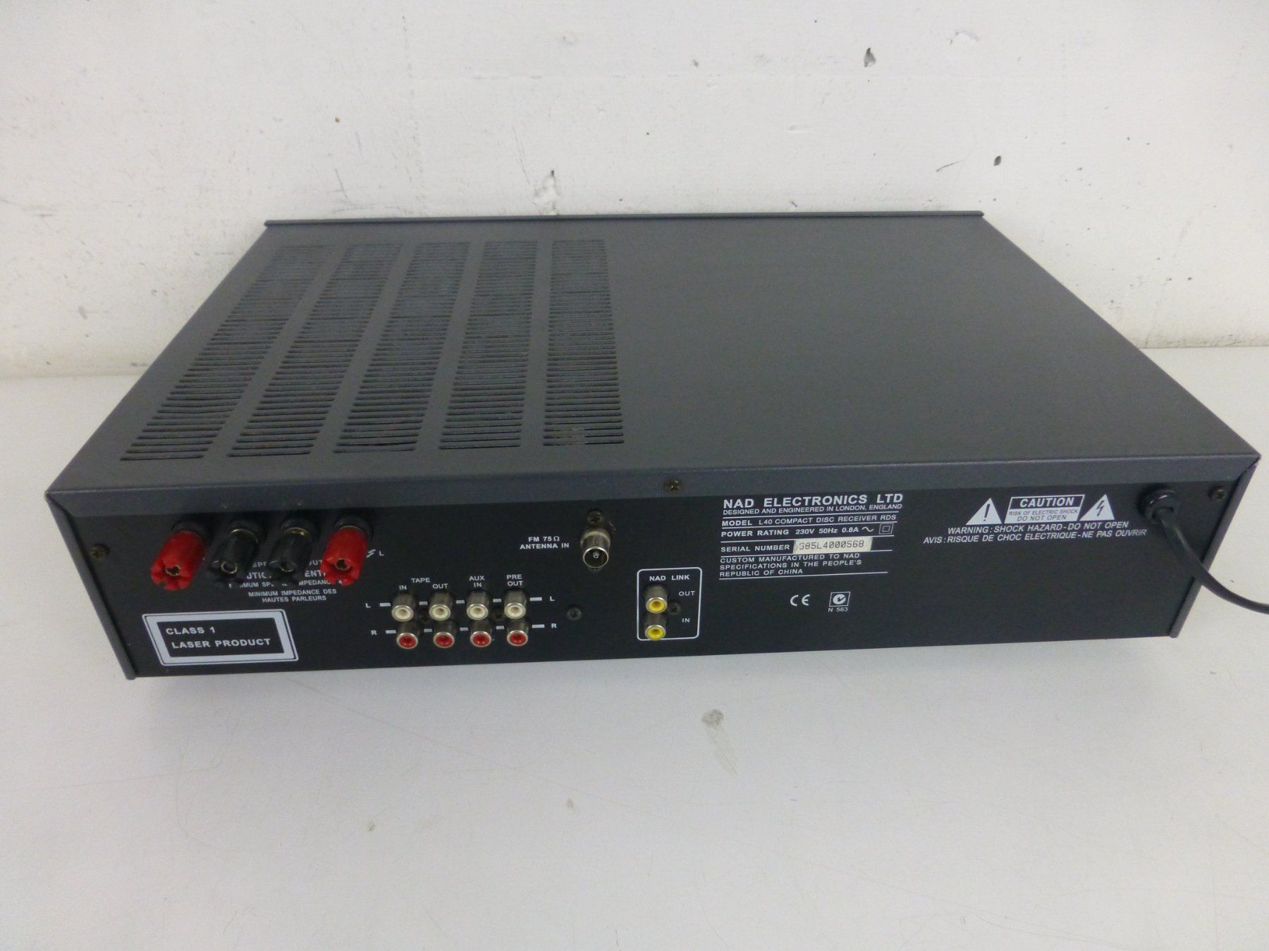 Nad Multimediaplayer & Streamer: NAD Electronics - L40 Compact Disk Receiver RDS - AMP – Gebraucht aus Fahrweid von gruenezahn 3