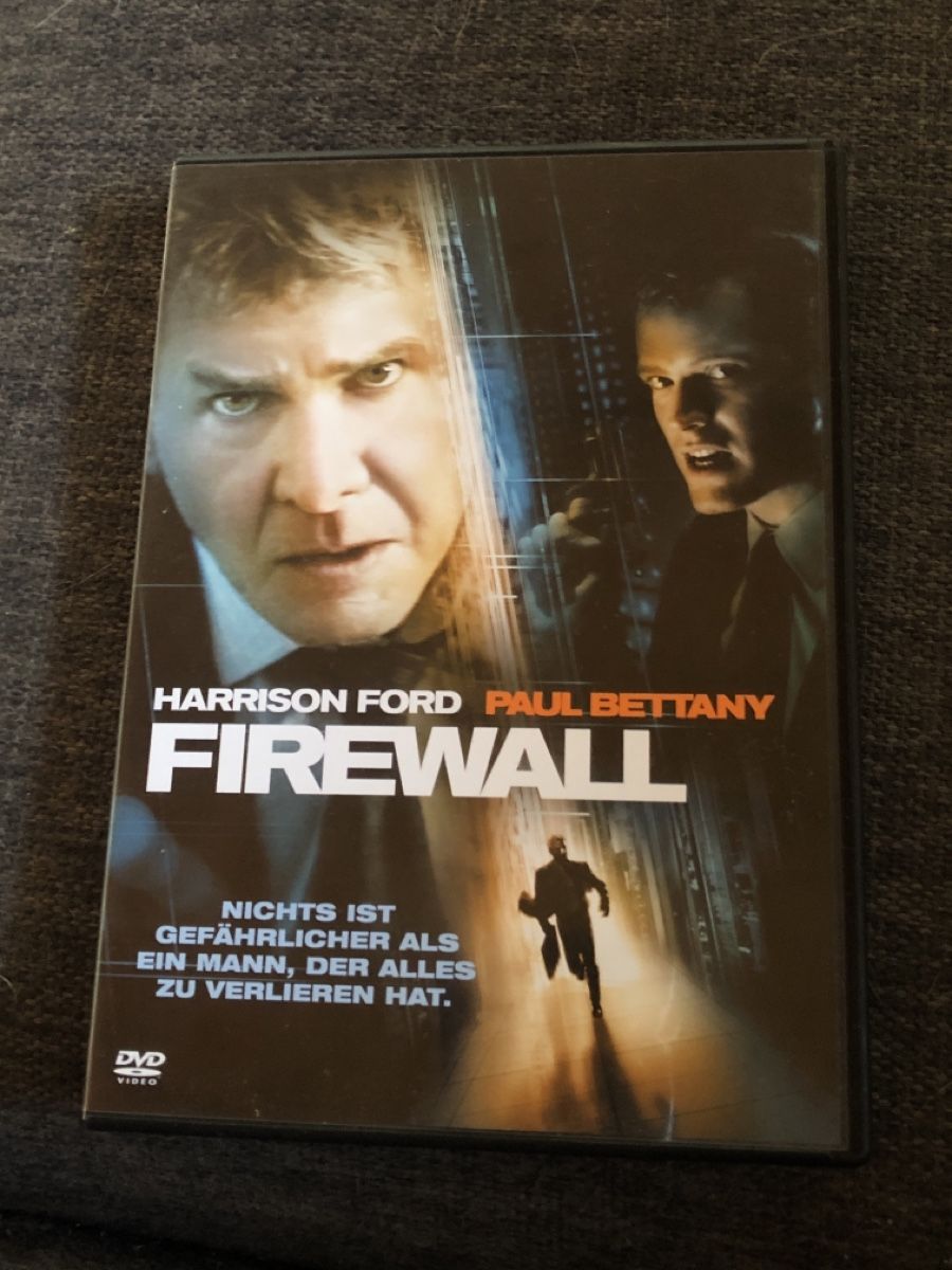 Tutti i DVDs: DVD, FIREWALL – Usato da Balsthal venduto da Katzenfan99