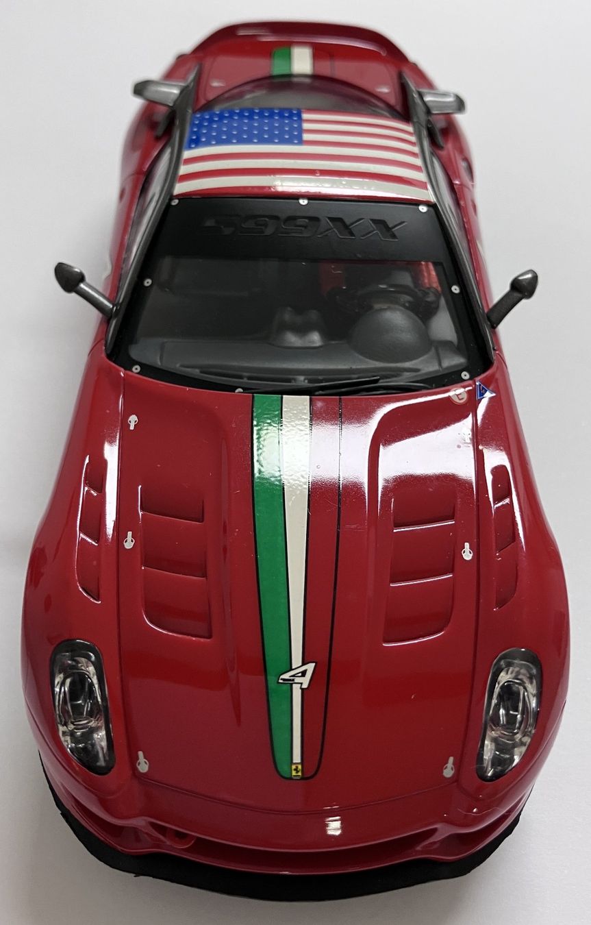 Carrera Piste: Carrera Evolution 132 - Ferrari 599XX Racing Days "No.4" – Usato da Ebikon venduto da berog 2