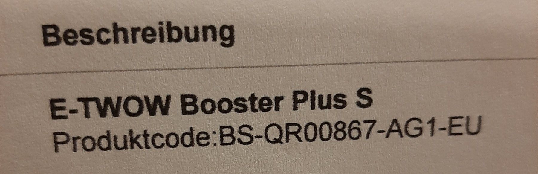 Elektromobile: E -Scooter Booster – Neu (gemäss Beschreibung) aus Eggenwil von familiegehrig 3
