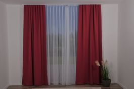 Verdunkelungsvorhang mit Gleter PINK